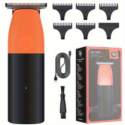 Men's Electric Hair Clipper Set Beard Beauty Set, Home USB Rechargeable Trimmer, Birthday Gift, Fashion Design, Smooth Shaving, Home Stylist, Men's Care Default Title