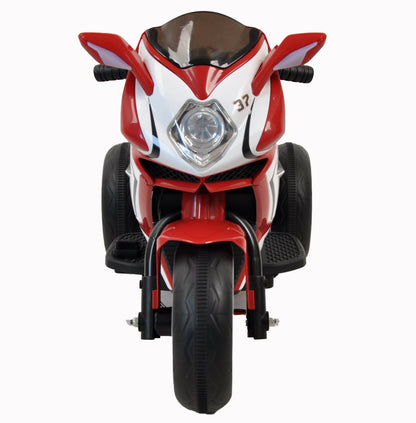 MLNshops Children's 6V Ride On Motorbike - Red Sport Design