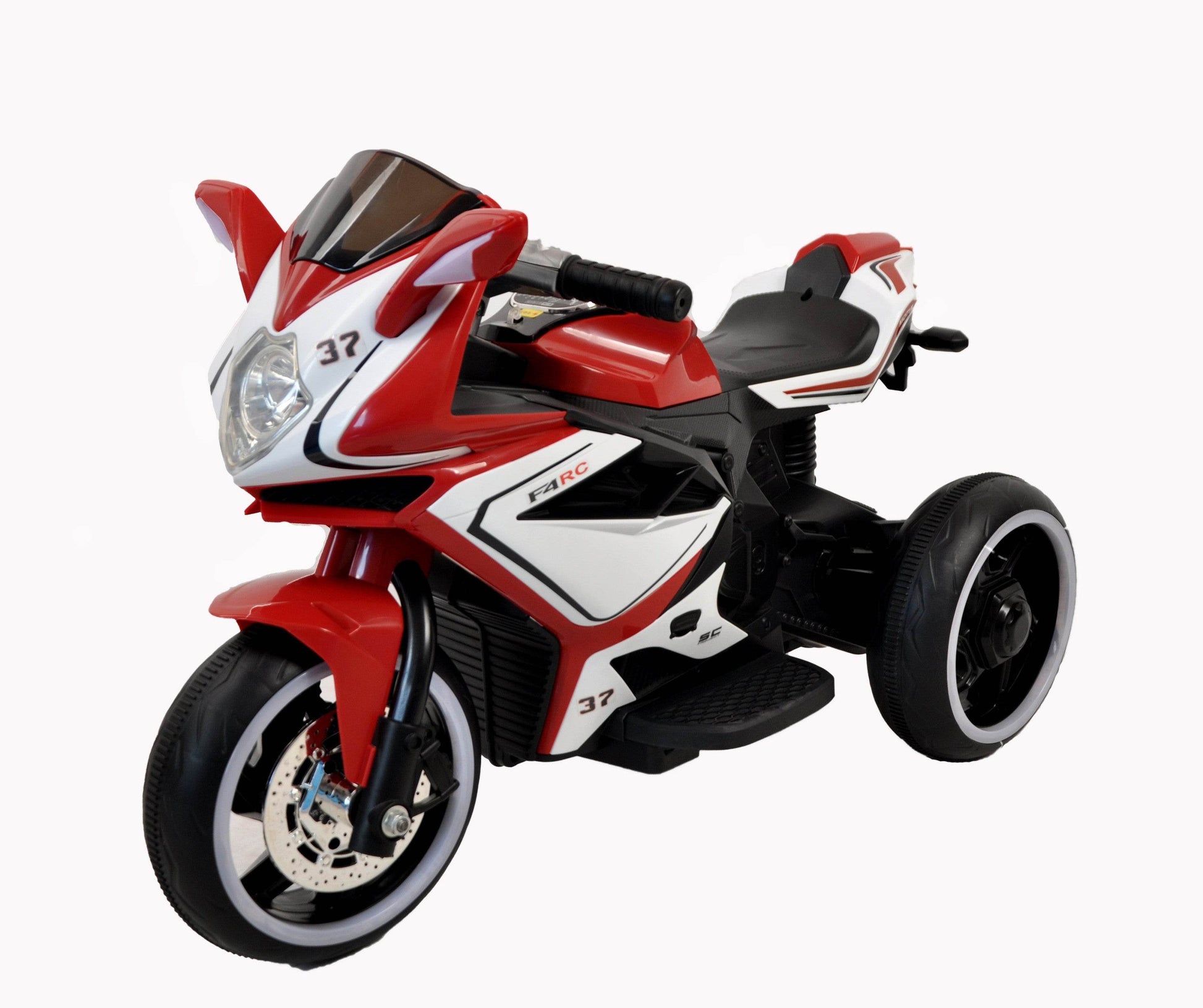 MLNshops Children's 6V Ride On Motorbike - Red Sport Design Default