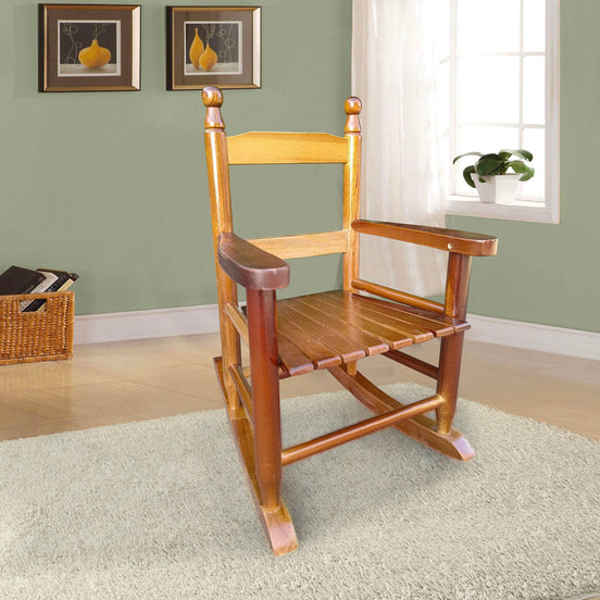 MLNshops Children's Oak Rocking Chair - Durable & Classic Default