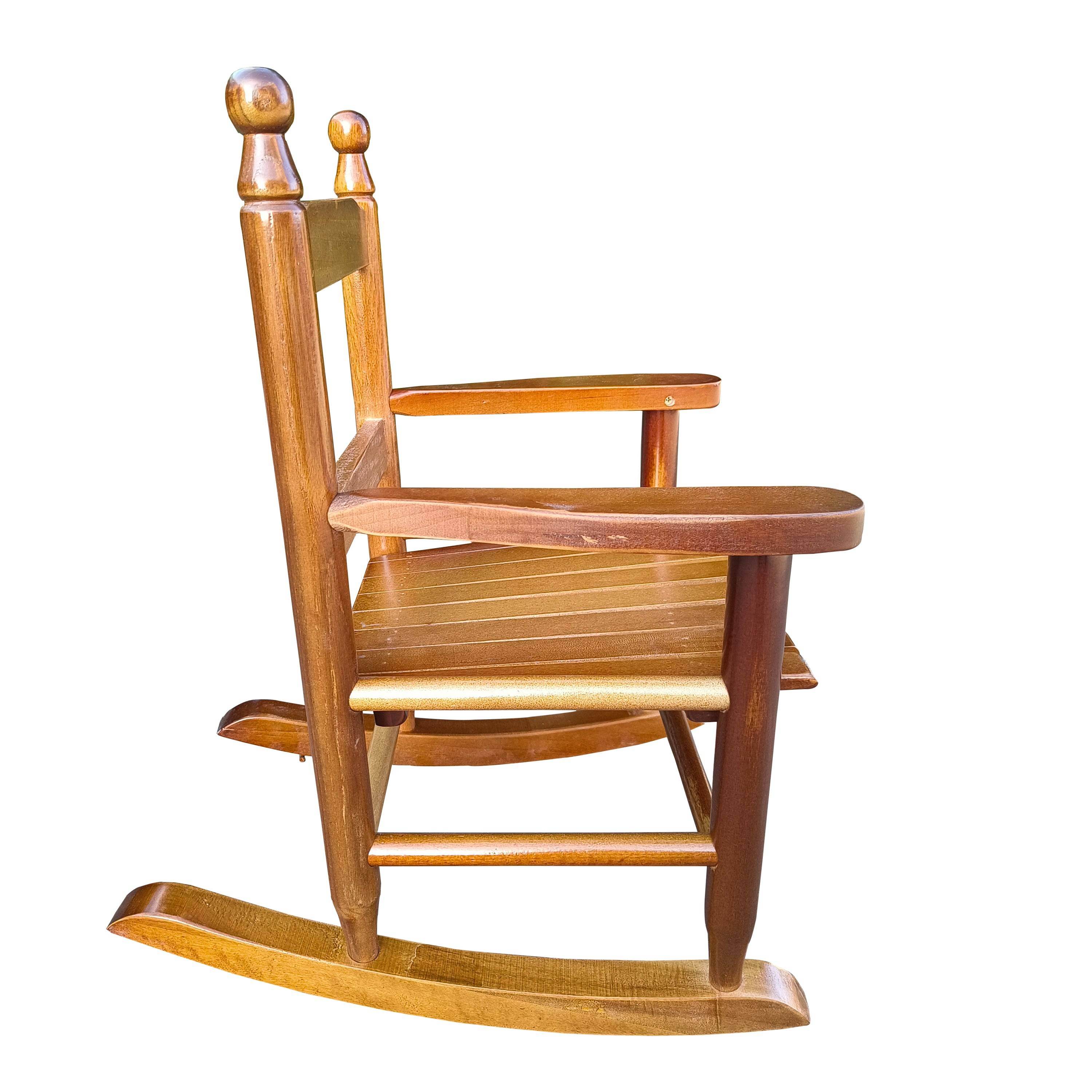 MLNshops Children's Oak Rocking Chair - Durable & Classic