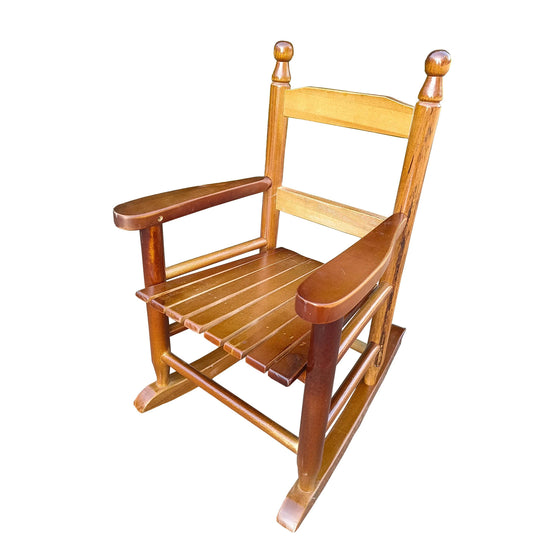 MLNshops Children's Oak Rocking Chair - Durable & Classic