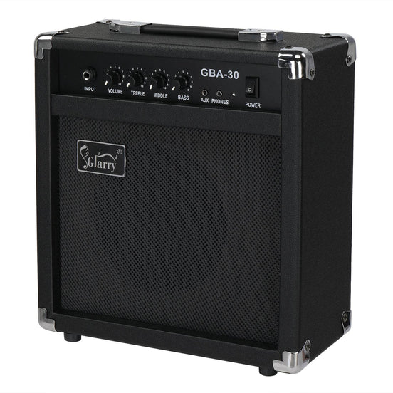 mlnshops GBA-30 Bass Amp - Electric Bass Amplifier Default Title