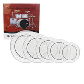 MLNshops Clear Drum Heads Set for Superior Sound