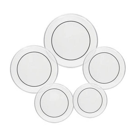 MLNshops Clear Drum Heads Set for Superior Sound