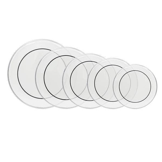 MLNshops Clear Drum Heads Set for Superior Sound Default Title