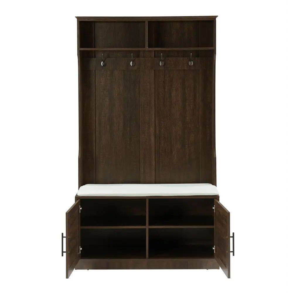 MLNshops Clothes Hook with Storage Bench Shoe Rack