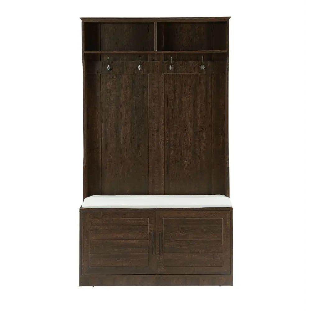 MLNshops Clothes Hook with Storage Bench Shoe Rack