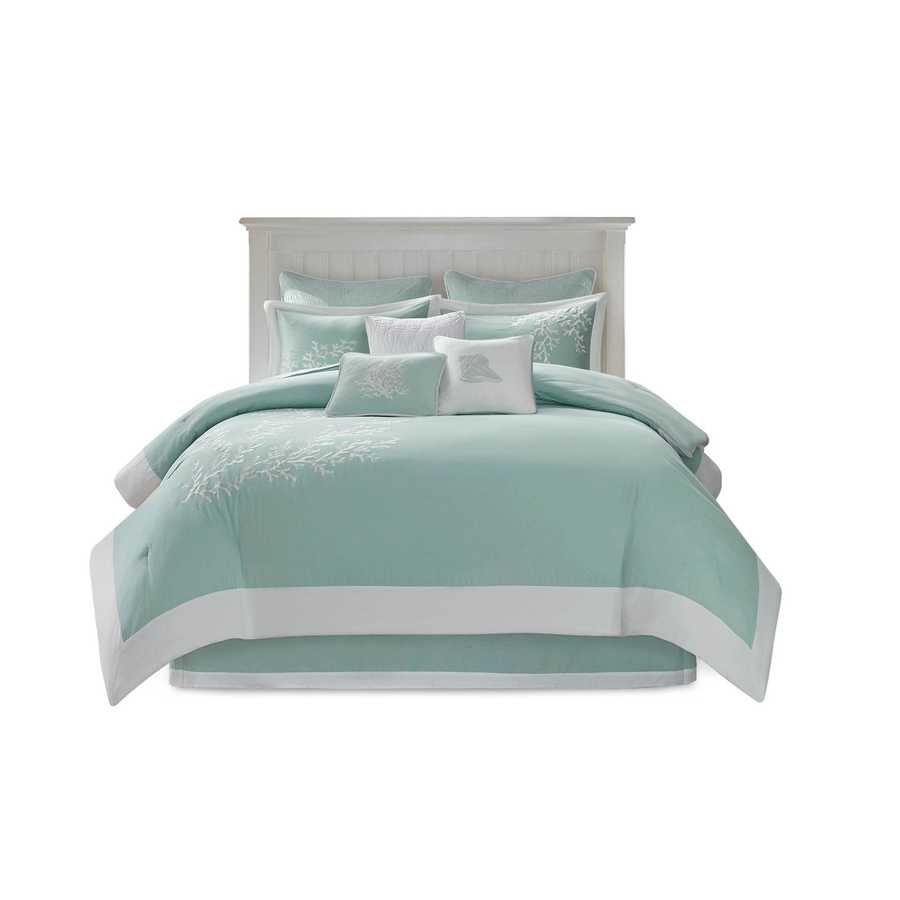 MLNshops luxury jacquard bedding king size comforter set Default