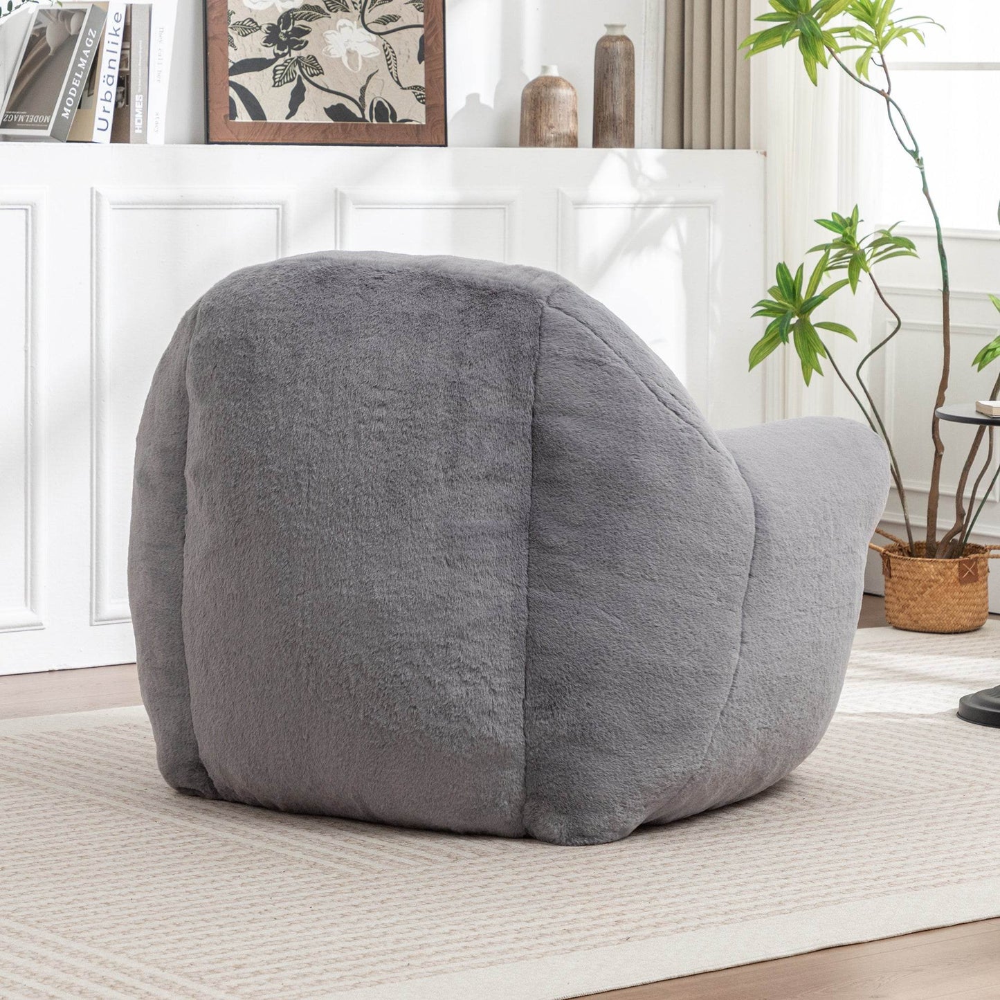 MLNshops Comfy Bean Bag Chair with Back Support