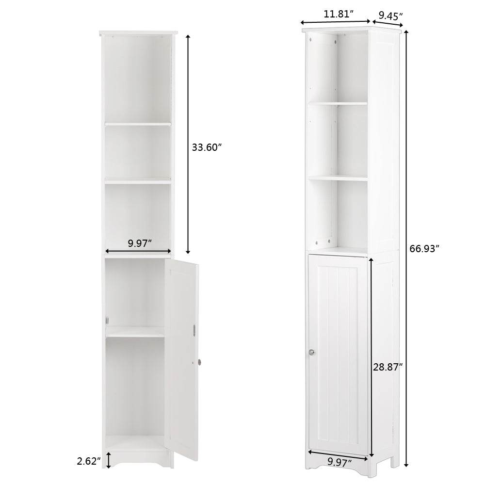 MLNshops Compact Bathroom Organizer Storage Cabinet