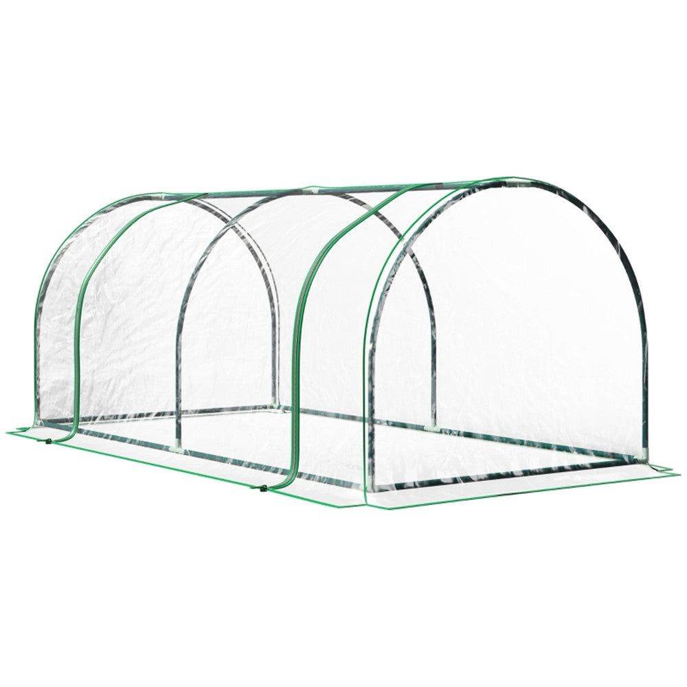 MLNshops Compact Greenhouse for Backyard - PVC Cover
