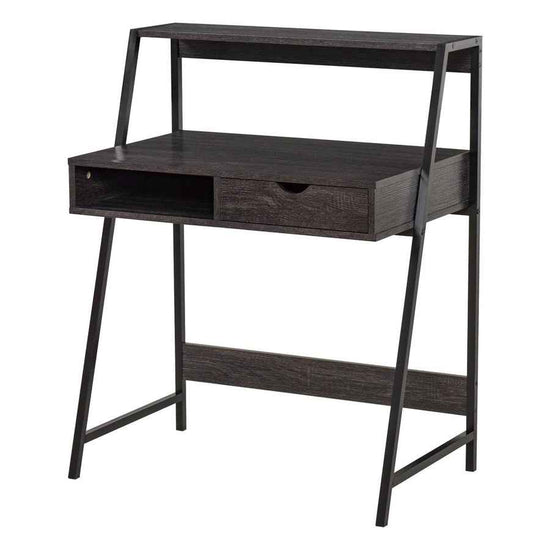 mlnshops Computer Desk with Drawer and Open Shelf Default Title