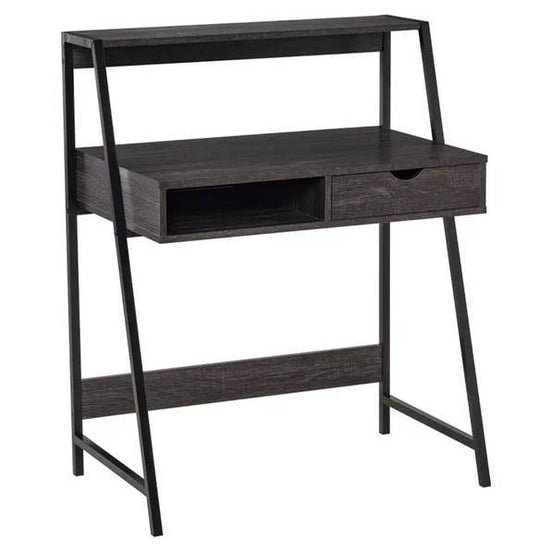 mlnshops Computer Desk with Drawer and Open Shelf