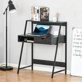 mlnshops Computer Desk with Drawer and Open Shelf