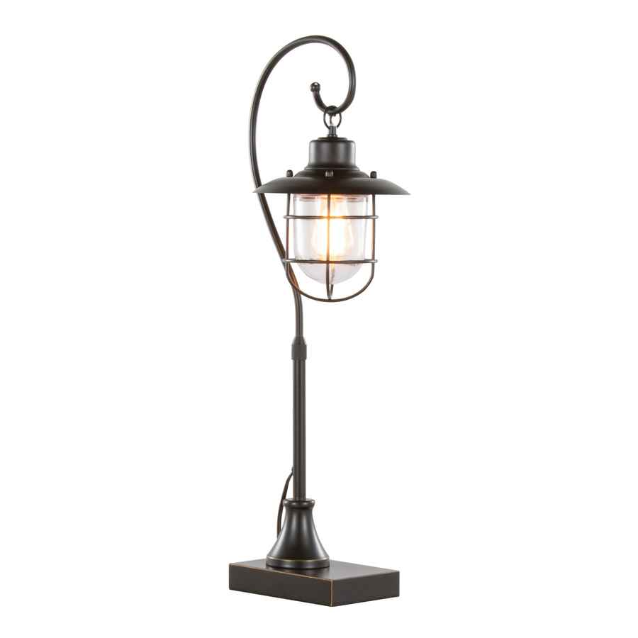MLNshops Contemporary Metal Task Lamp Set - LED Table Lamps