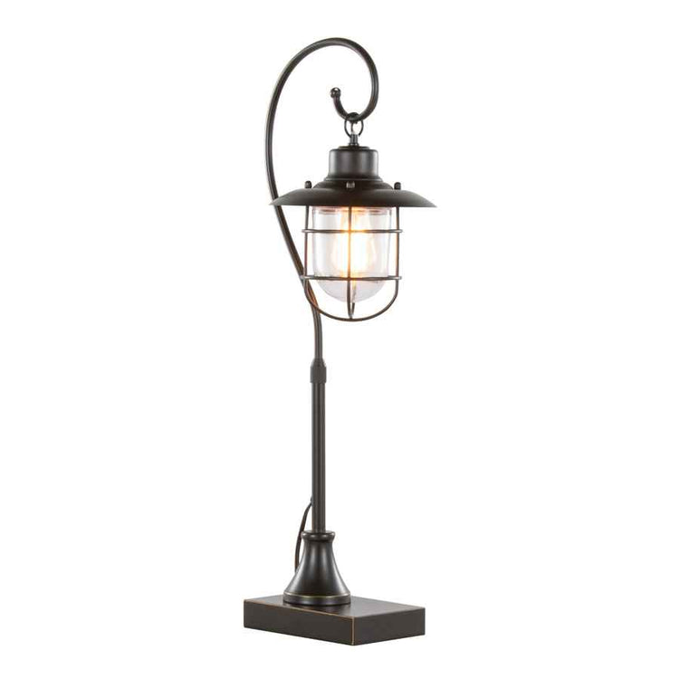 MLNshops Contemporary Metal Task Lamp Set - LED Table Lamps