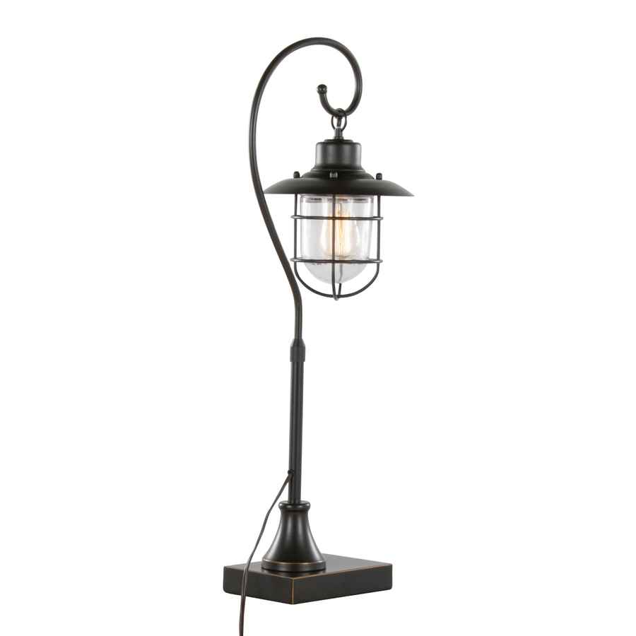 MLNshops Contemporary Metal Task Lamp Set - LED Table Lamps