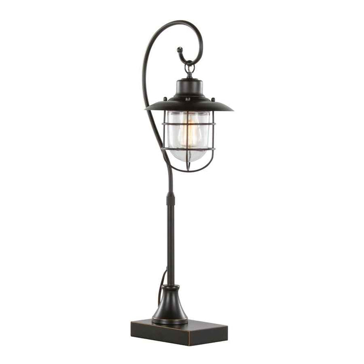 MLNshops Contemporary Metal Task Lamp Set - LED Table Lamps