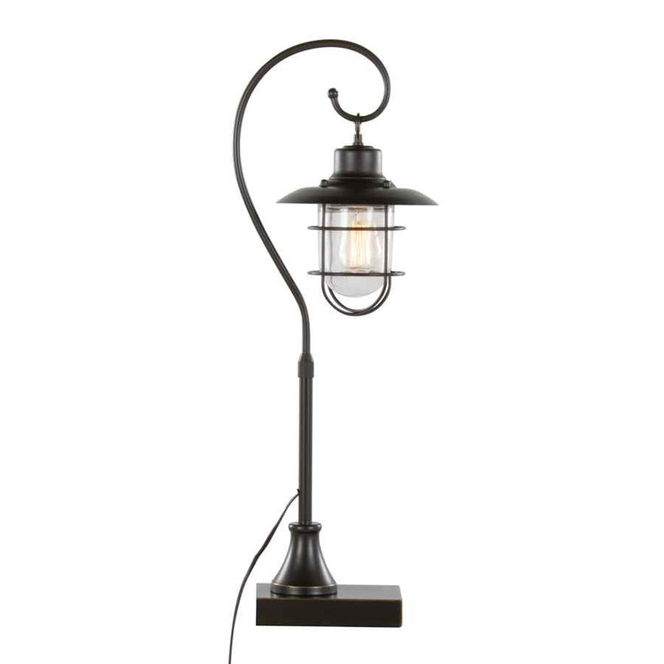 MLNshops Contemporary Metal Task Lamp Set - LED Table Lamps