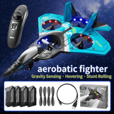 4DRC V17 Remote Aerobatic Fighter Drone - Cool RC Gifts for Kids