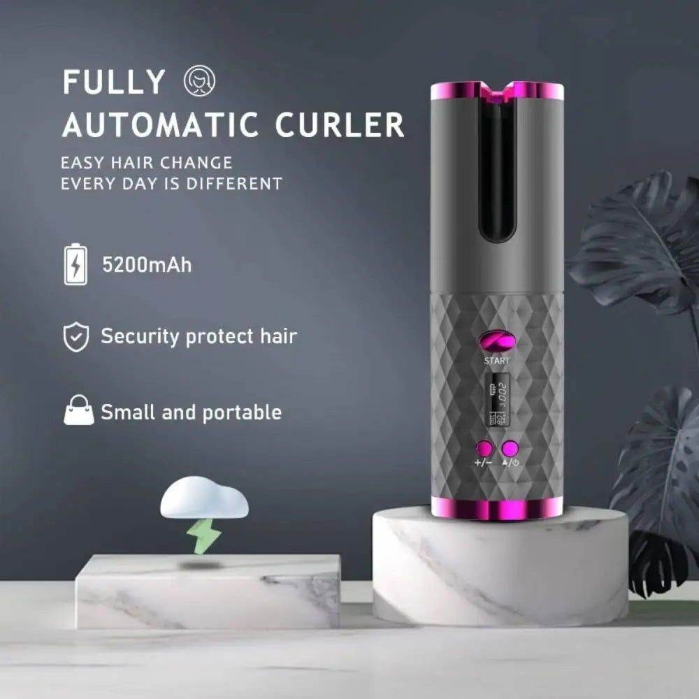 MLNshops Cordless Hair Curler for Effortless Curls