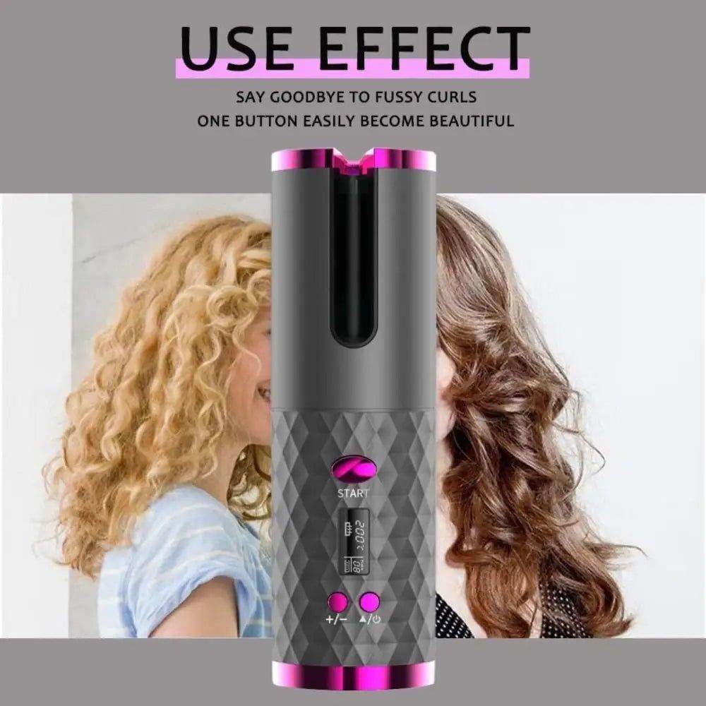 MLNshops Cordless Hair Curler for Effortless Curls