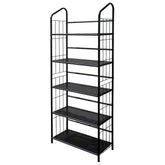 MLNshops Corner Metal Bookcase - Stylish Storage Solution