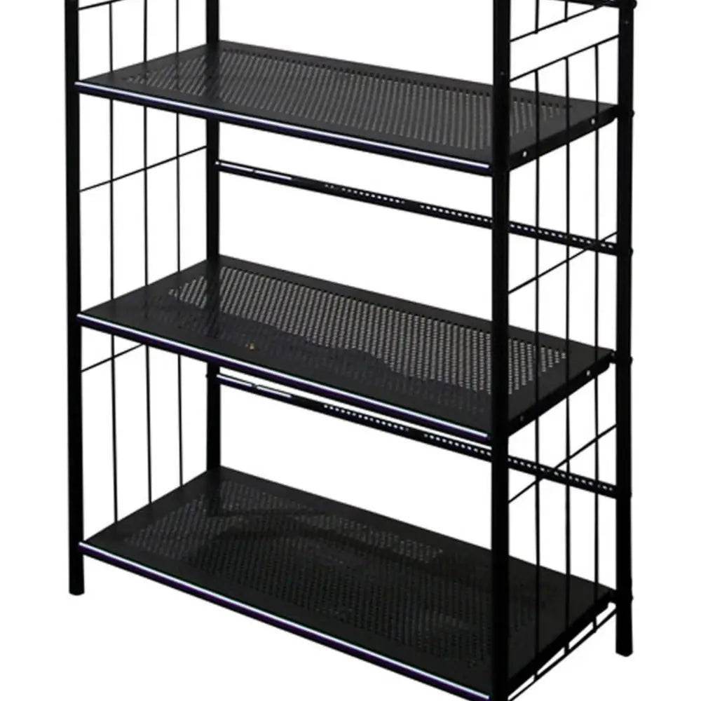 MLNshops Corner Metal Bookcase - Stylish Storage Solution