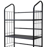 MLNshops Corner Metal Bookcase - Stylish Storage Solution