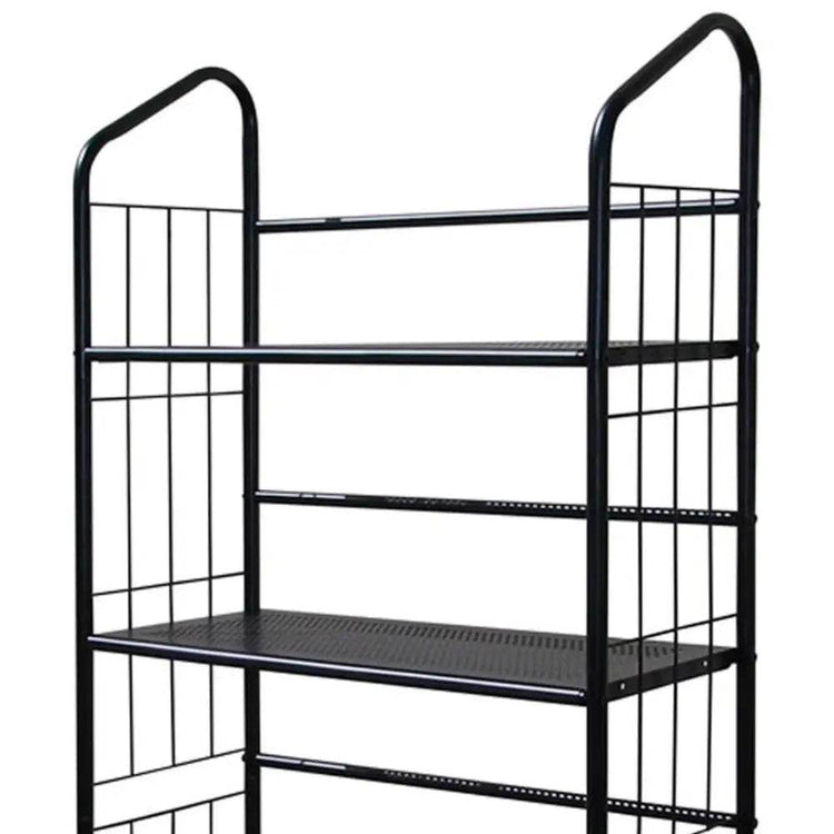 MLNshops Corner Metal Bookcase - Stylish Storage Solution