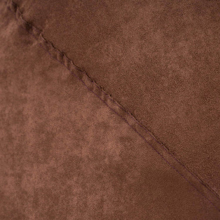 MLNshops 5-foot bean bag with microsuede cover - Plush Brown