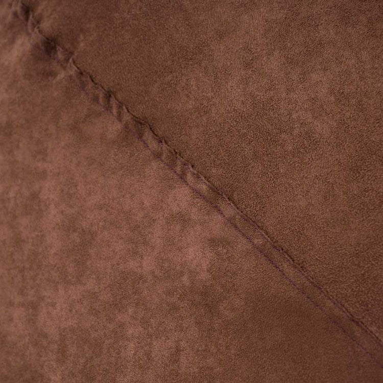 MLNshops 5-foot bean bag with microsuede cover - Plush Brown