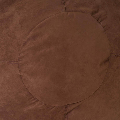 MLNshops 5-foot bean bag with microsuede cover - Plush Brown