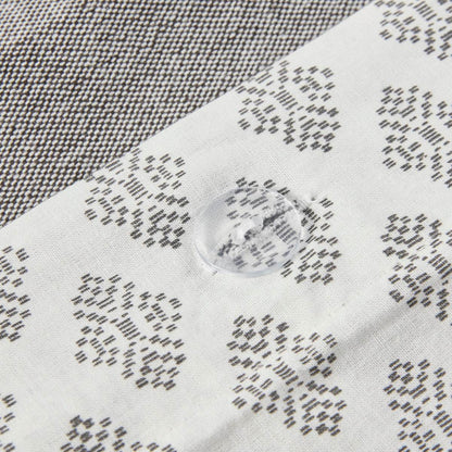 MLNshops cotton jacquard duvet cover set - Cozy Gray