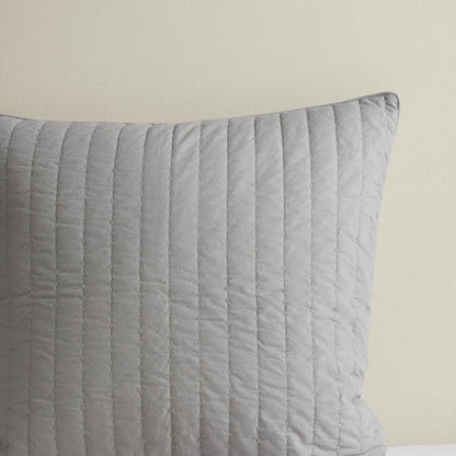 MLNshops cotton jacquard duvet cover set - Cozy Gray