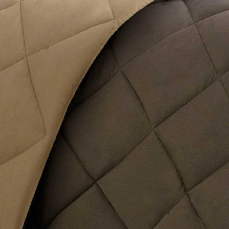 MLNshops diamond quilted down alternative comforter set Cozy