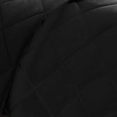 MLNshops full queen black comforter set - Quilted Microfiber