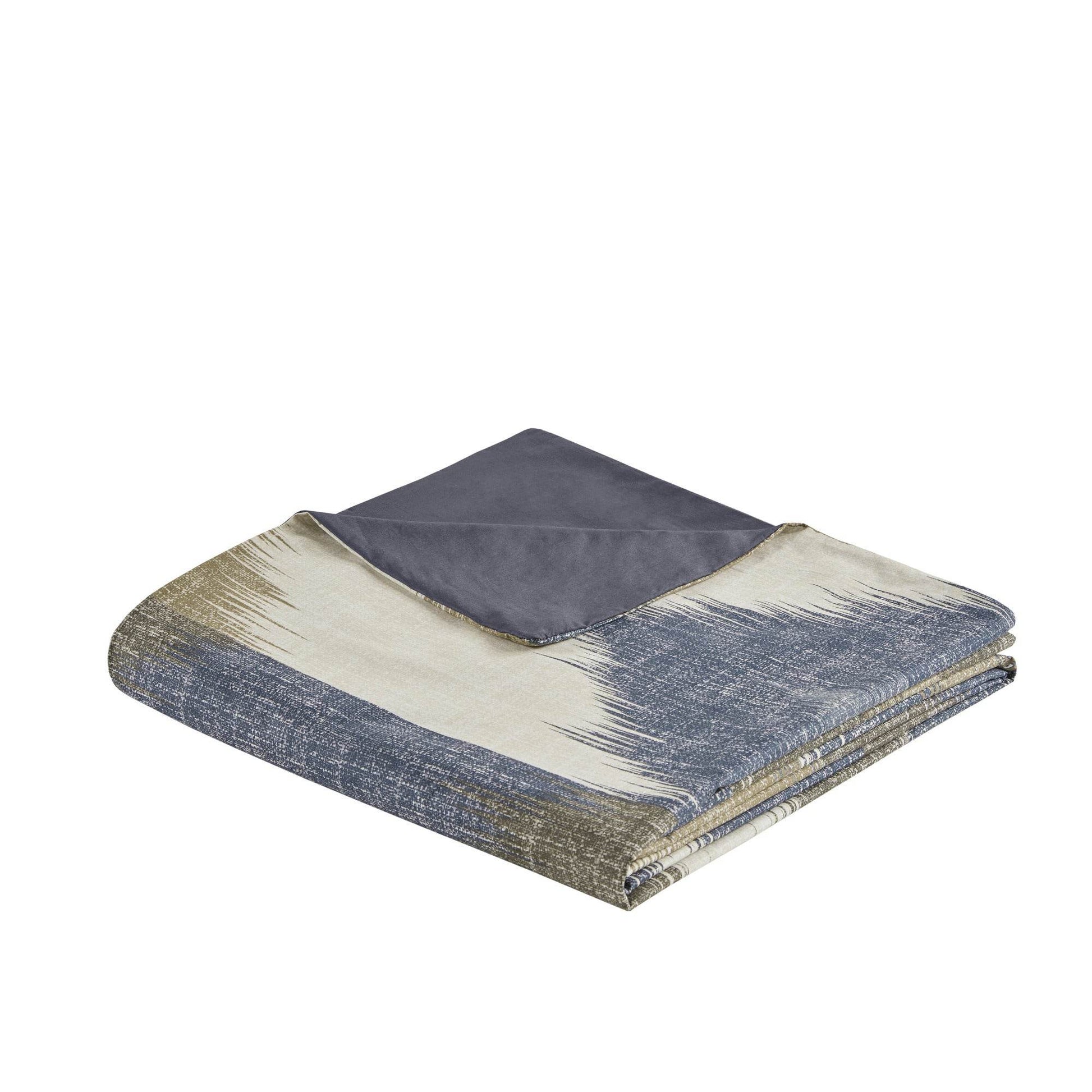 MLNshops Reversible Geometric Full Queen duvet cover set