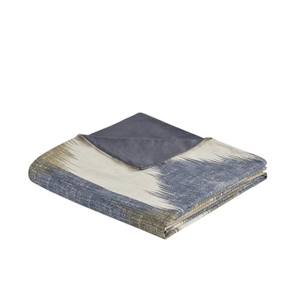 MLNshops Reversible Geometric Full Queen duvet cover set