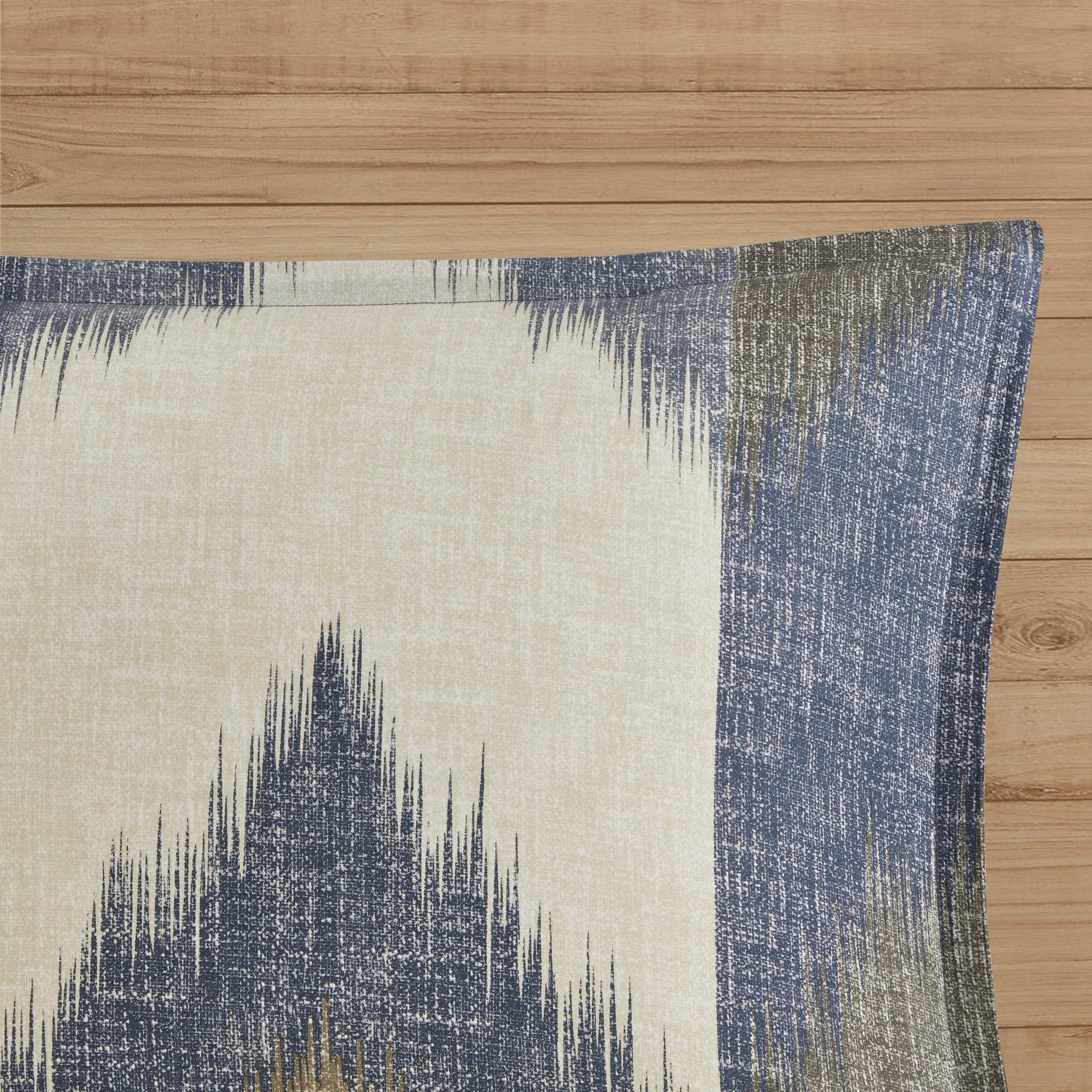 MLNshops Reversible Geometric Full Queen duvet cover set