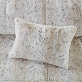 MLNshops Luxury king faux fur comforter set - Plush