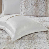 MLNshops Luxury king faux fur comforter set - Plush