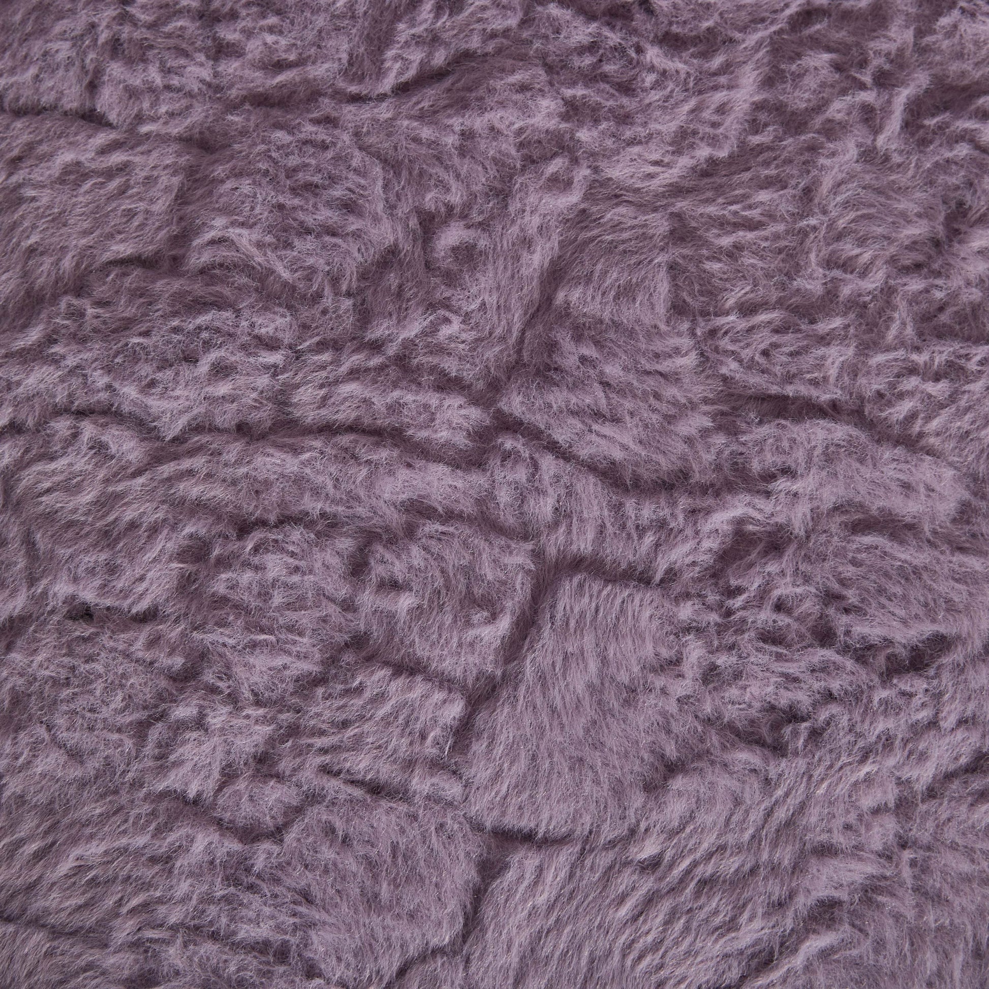 MLNshops violet faux fur office chair - Plush Swivel