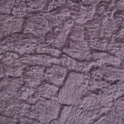 MLNshops violet faux fur office chair - Plush Swivel