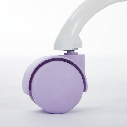 MLNshops violet faux fur office chair - Plush Swivel