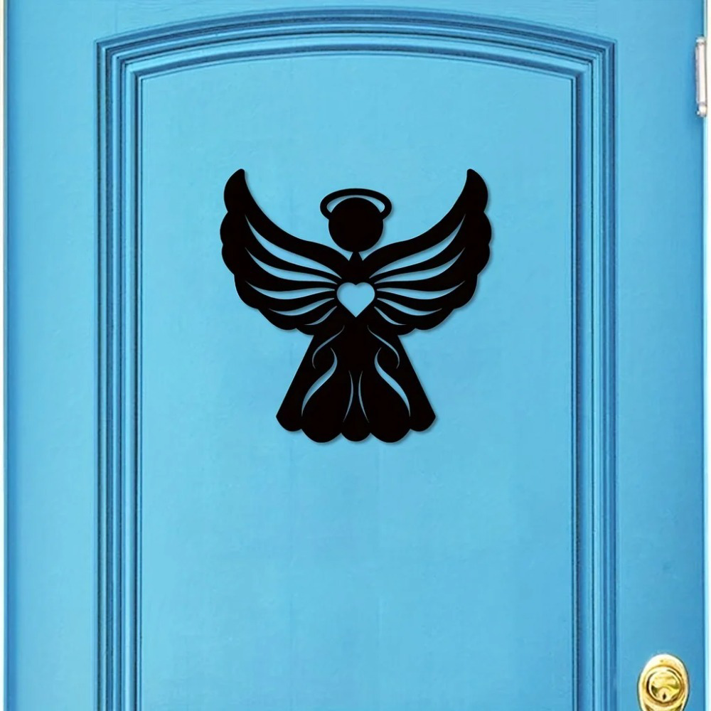 CIFbuy Gothic Angel iron Wall Art Vintage Sculpture Living Room Bedroom Halloween Gift