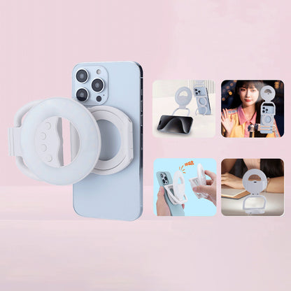 Portable Magnetic Phone Case Multifunctional Beauty Fill Light