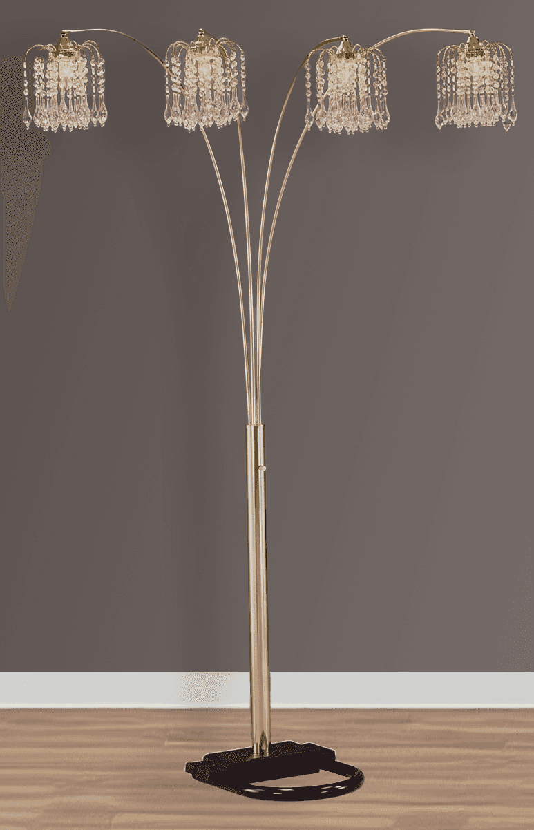 Multi-head Floor Arc Lamp