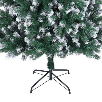 7FT Spray White PVC Christmas Tree 870 Branches MLNshops]